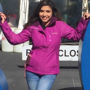 Maroon Columbia Winter Jacket